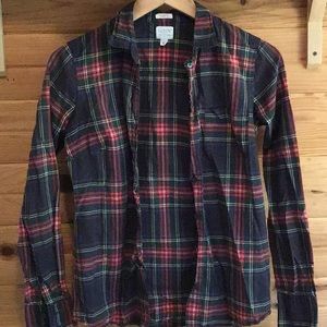J Crew Perfect Fit Plaid Shirt